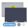 Écran Dalle LCD Complet Assemblé Pour Apple MacBook Pro Touch Bar Retina 16" A2141 EMC 3347 (2019) Gris Sidéral