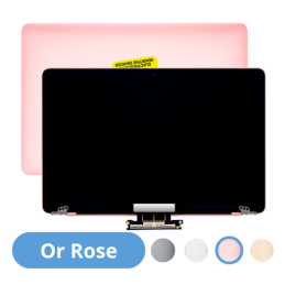 Écran Dalle LCD Complet Assemblé Pour Apple MacBook 12" A1534 EMC 2746 2991 3099 Or Rose