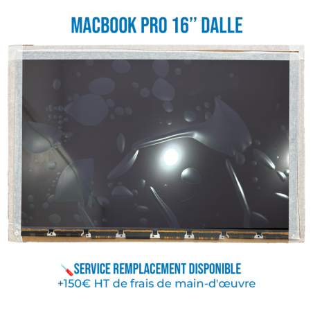 Remplacement dalle LCD seule Apple MacBook Pro 16" M4 A3403 EMC 8895