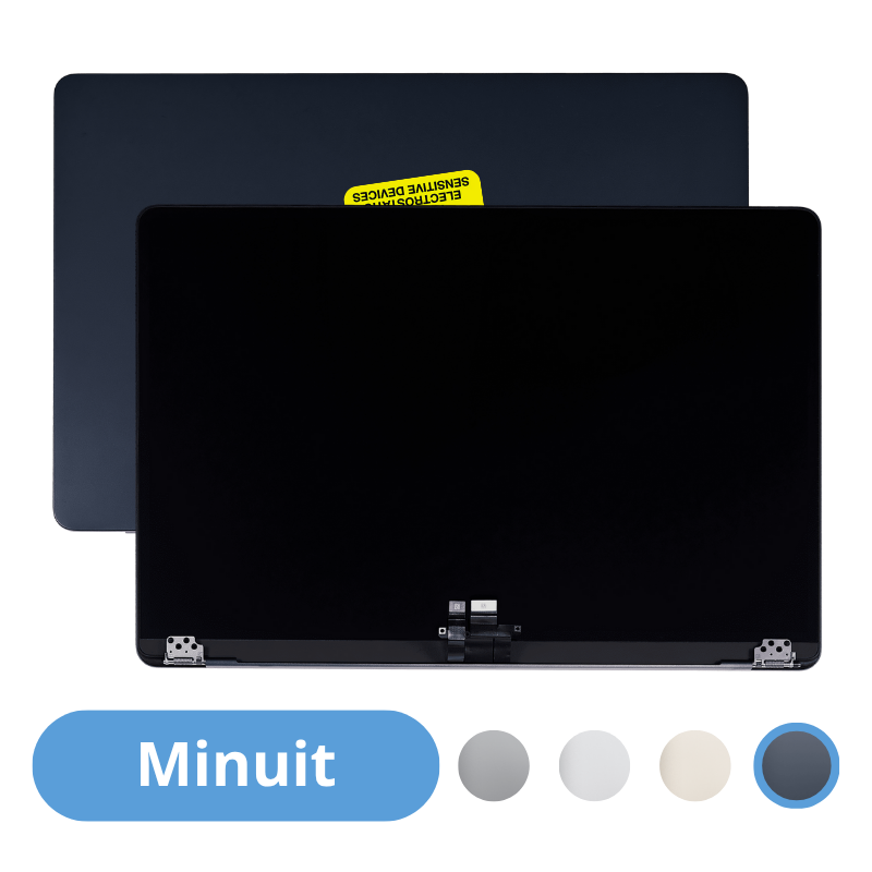 Écran Dalle LCD Complet Assemblé Pour Apple MacBook Air 15" M2 A2941 EMC 8301 Minuit