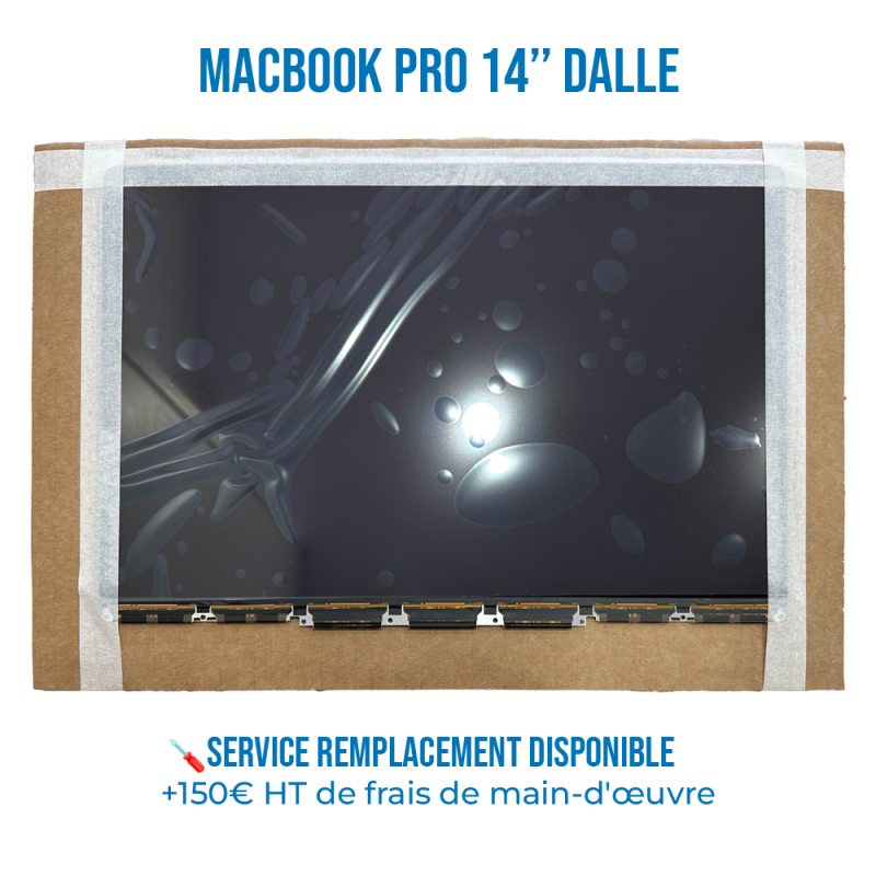 Remplacement dalle LCD seule Apple MacBook Pro 16" M4 A3112 EMC 8623