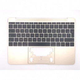 Clavier Topcase Apple MacBook 12" A1534 2016 2017 Or Francais Azerty